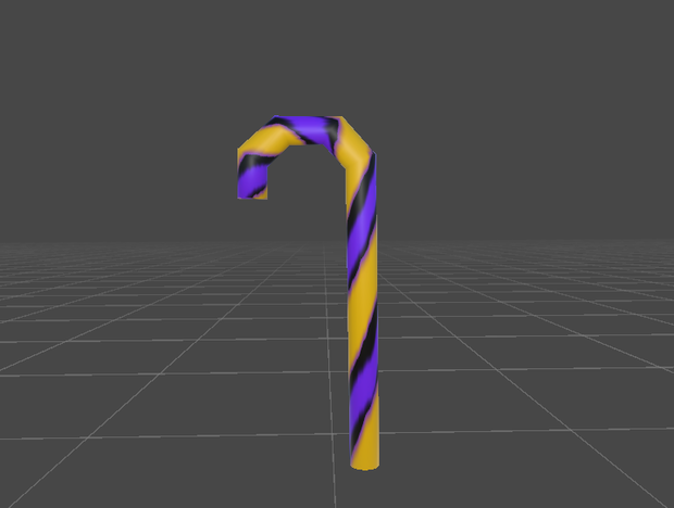 【ハロウィンアイテム】VRChat想定「CandyCane（お菓子砲）」