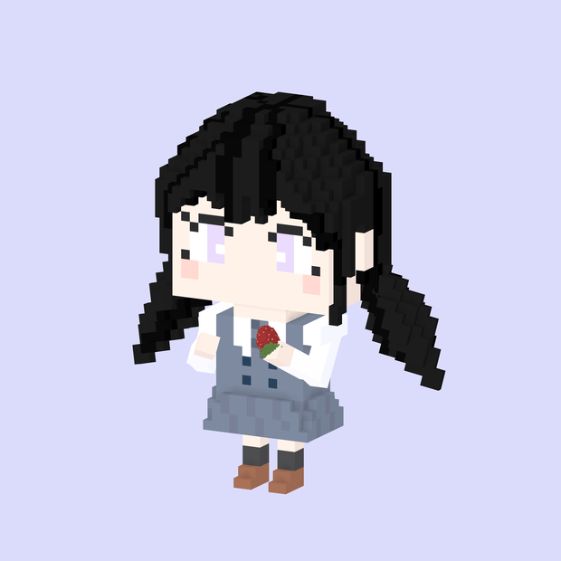 アノン #01（Fuhua Voxel Fanart）