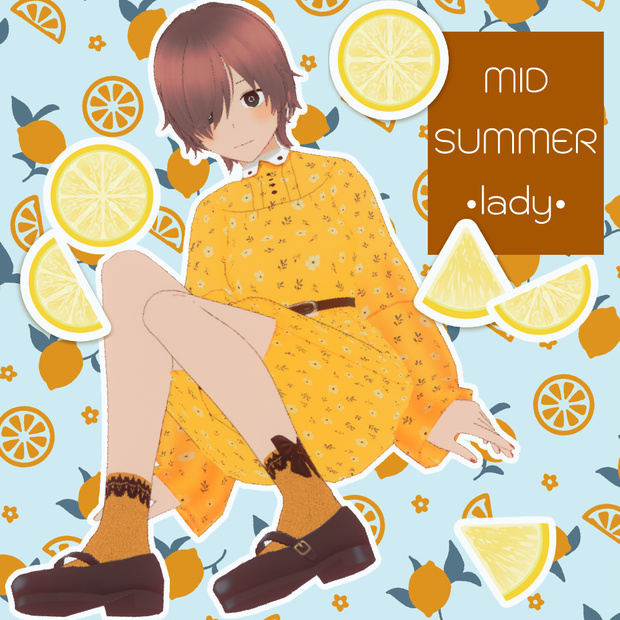 VROID FREE DRESS [midsummer lady]