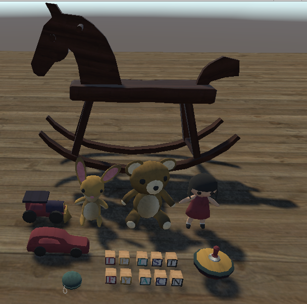 "The Devouring" Old Toys asset pack
