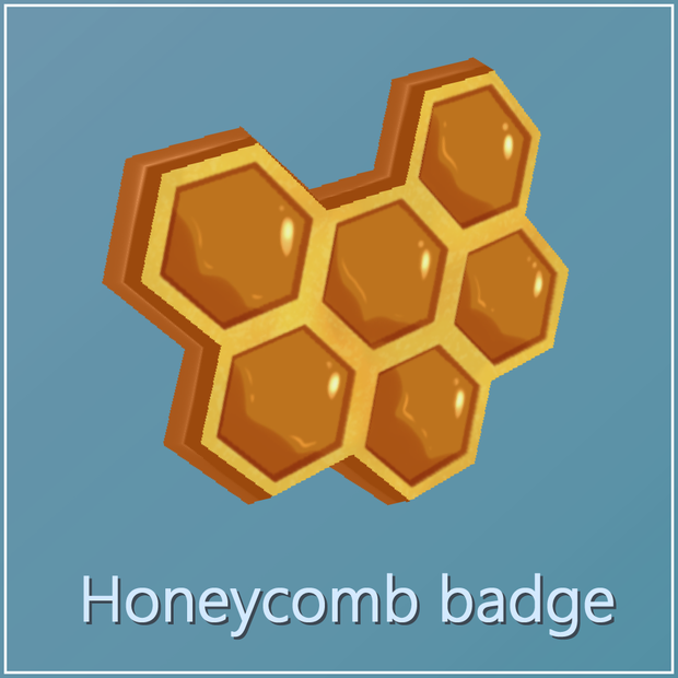 Honeycomb badge for avatars