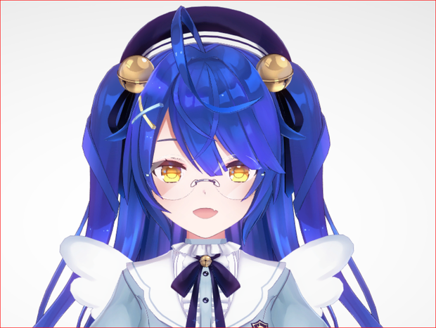Kokoro Amamiya  3D Characters 3D Model VRChat