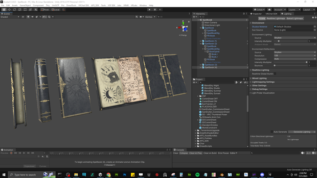   スペルブック - VRChat / Unity プロップ - Spellbook - VRChat / Unity Prop