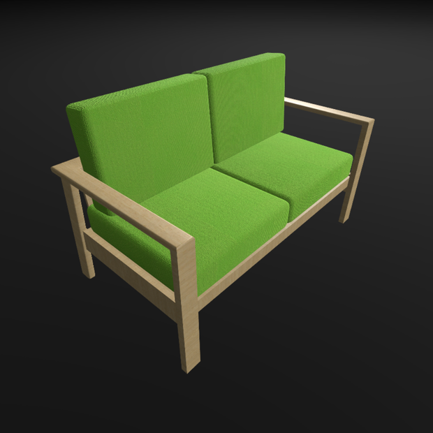 【3Dモデル】ソファ / sofa -Vol.2-