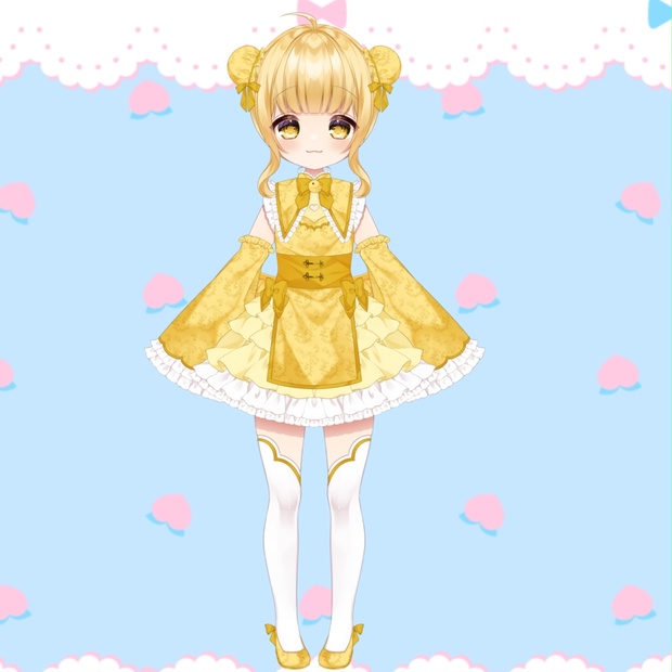レア♡神代ぴよB2タペストリー♡ぴよみゅううさ城まにグッズアクリルスタンドコミケ うさ城まに usacastle B2 タペストリー 猫耳 ねこみみ メイド ②