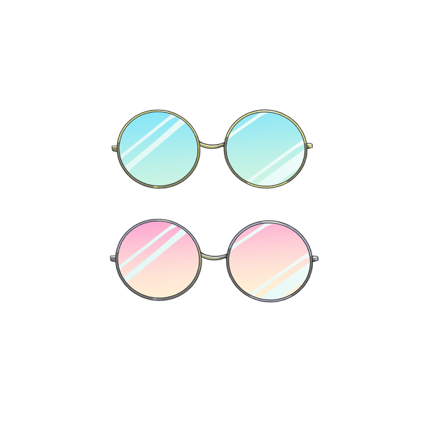 グラデーションサングラス🕶️✨