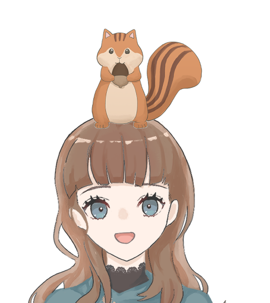 リス素材🐿️