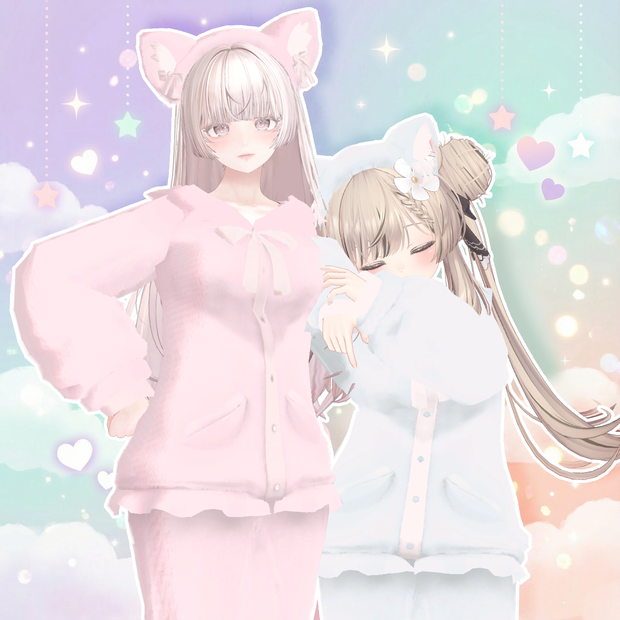 もふもふパジャマ【7アバター対応】