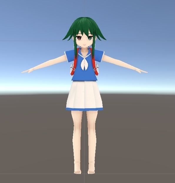 【VRChat想定アバター】小咲桜【クエスト・Fallback対応】