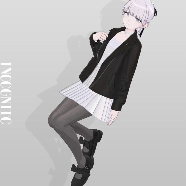 【Lapwing】Biker Jacket & Dress Outfit "Incognito"