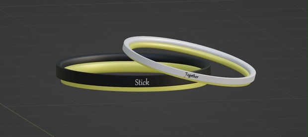 Stick-Together Couple ring