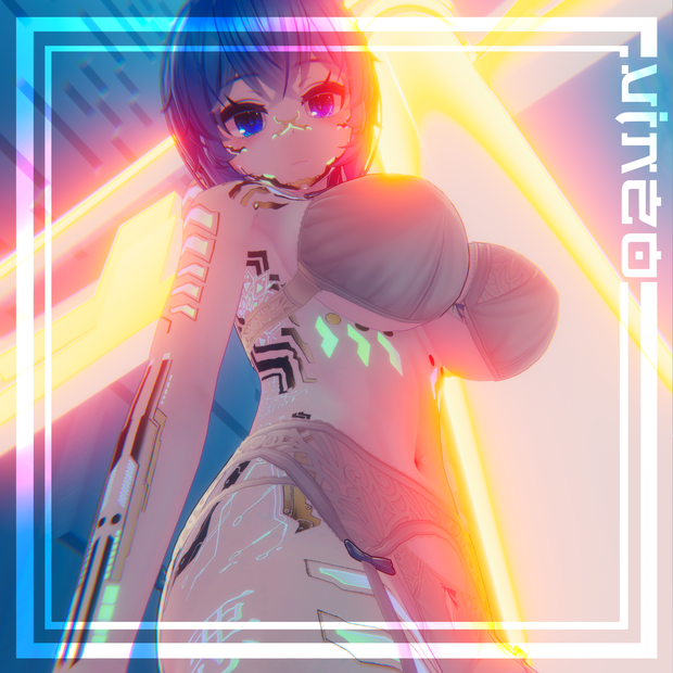 Gold Cyberpunk Imeris  テクスチャ 金「イメリス」HD