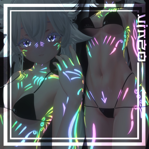 👽☢️レイブ Sio Rave Marks Texture 入れ墨 *テクスチャ*👽☢️
