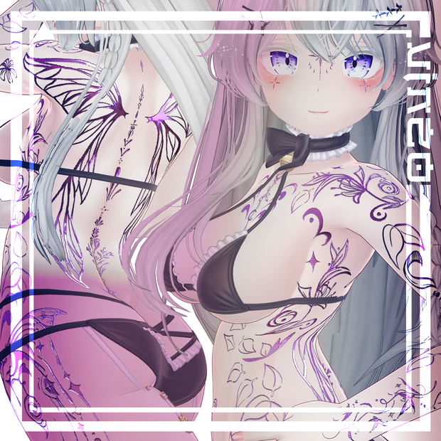 ☬Pixie Tattoos Selestia☬ -Eyes+Makeup+Body Tex HD