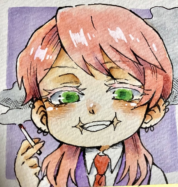 東京リベンジャーズ アナログイラスト Hanamura Booth