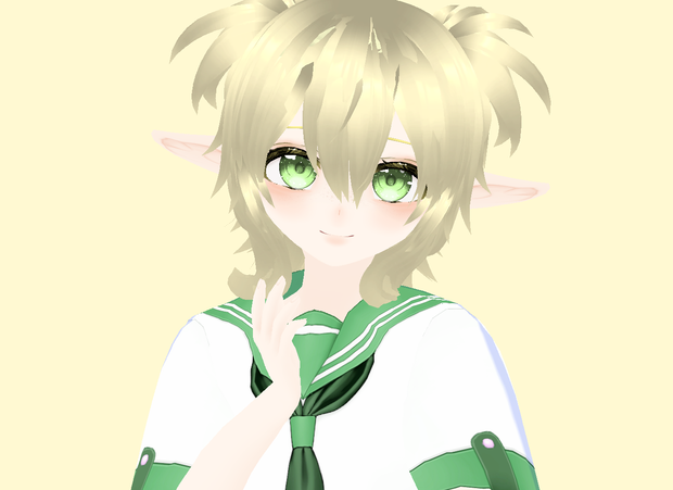 オリジナル3Dモデル「エル」