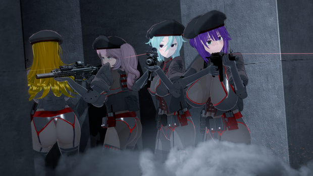 [Koikatsu]私だけのオリジナル女戦闘員 キャラ