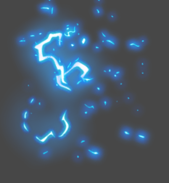 Electric body particles [(reuploaded), (valid for vrchat)]