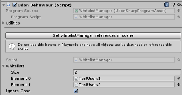 Whitelist System [UdonSharp]
