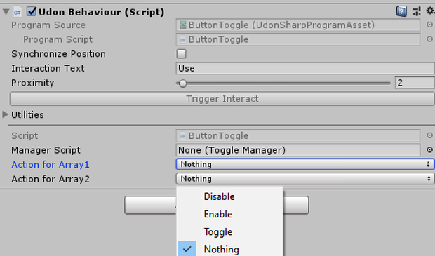 Toggle System[UdonSharp]