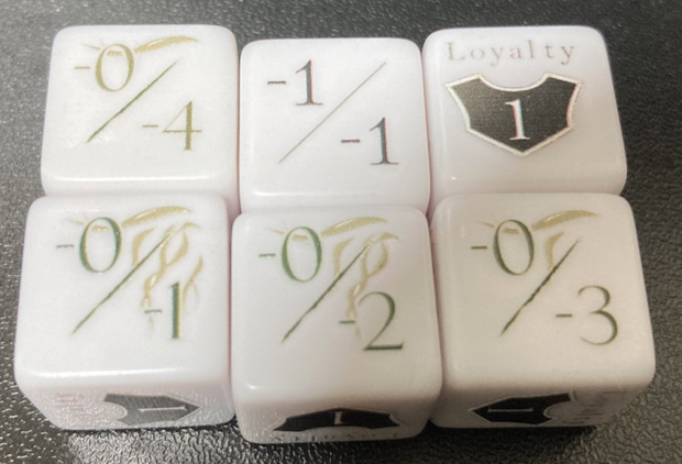 MtG用ヨーグモスダイス(根の壁+αダイス）