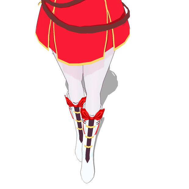 Gold Ship Dress for Vroid Studio