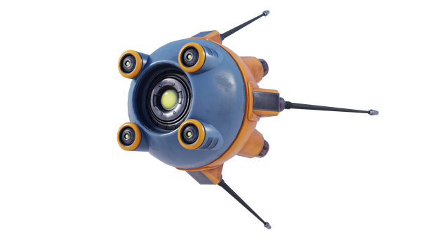 Sphere Drones - Game & VRChat Ready Asset 