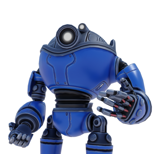 Spherebot Game Ready Asset & VRChat Avatar