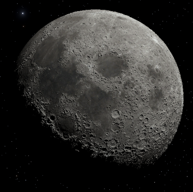 月 the moon