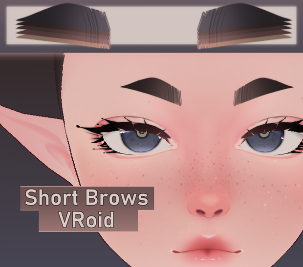 Short Brows - VRoid