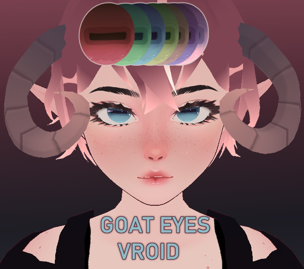 Goat Eyes - VRoid