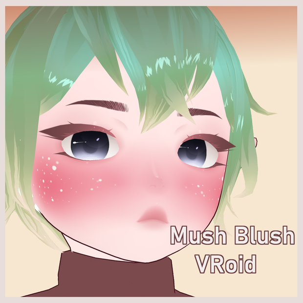 Mushroom Blush - VRoid Cheek Texture