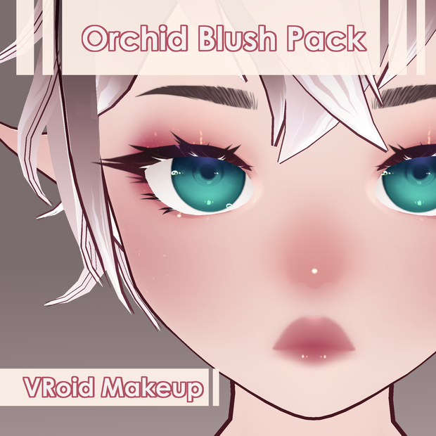 Orchid Blush Texture - VRoid Makeup