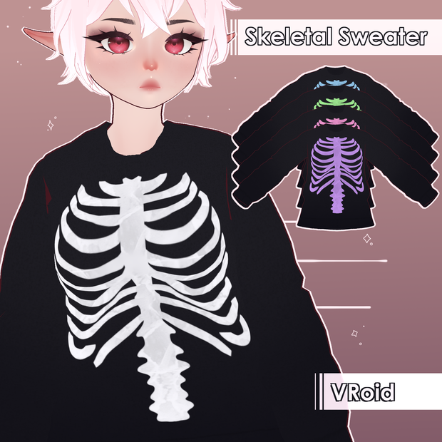 Skeletal Sweater - VRoid