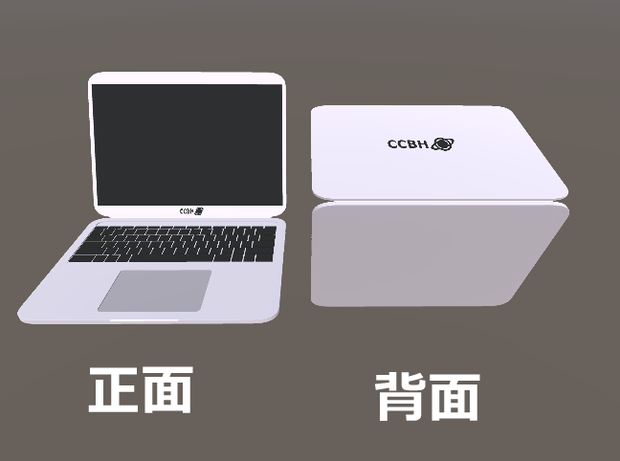 VRChat向けノートPC (CCBH_laptopPC)