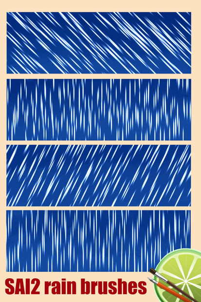 SAI2 rain brushes