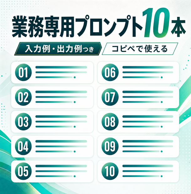 ネットショップ運営の文章プロンプト10本セット(ChatGPT/Claude対応・入力例つき)
