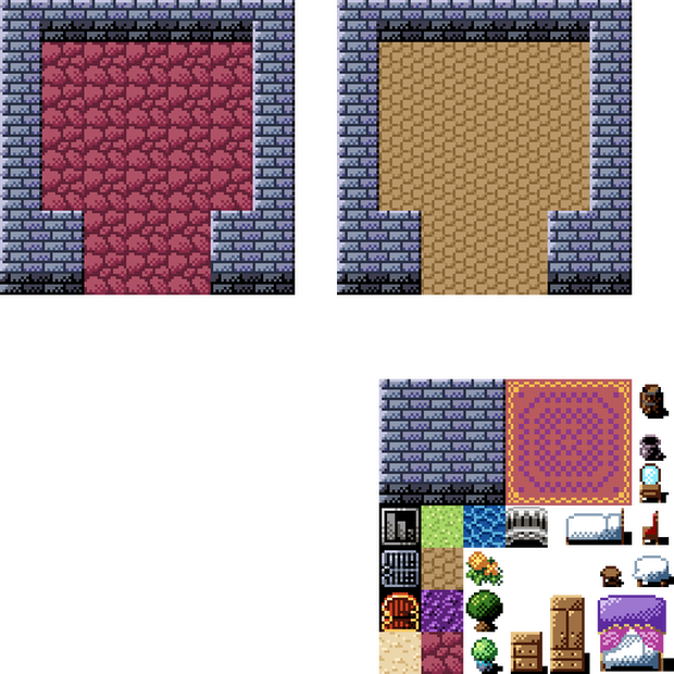 DQっぽい背景素材