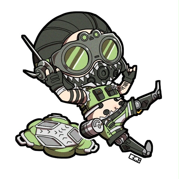 再販待ち※【APEX Legends】オクタン（Octane） アクリル