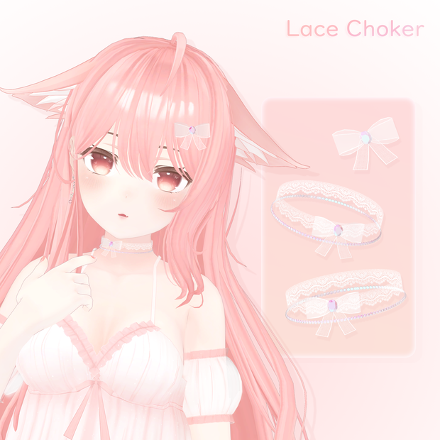 ‧₊⁺ Lace Choker ‧₊⁺