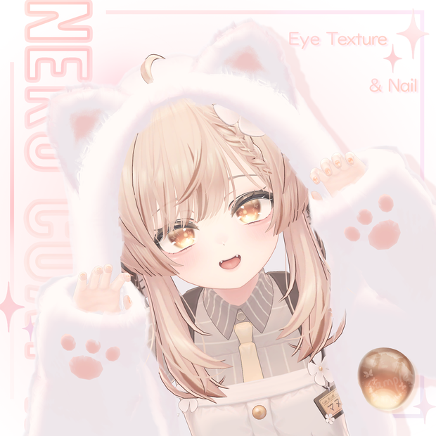 「マヌカ専用」EYEテクスチャ & ネイル ＆ Neko Coat 