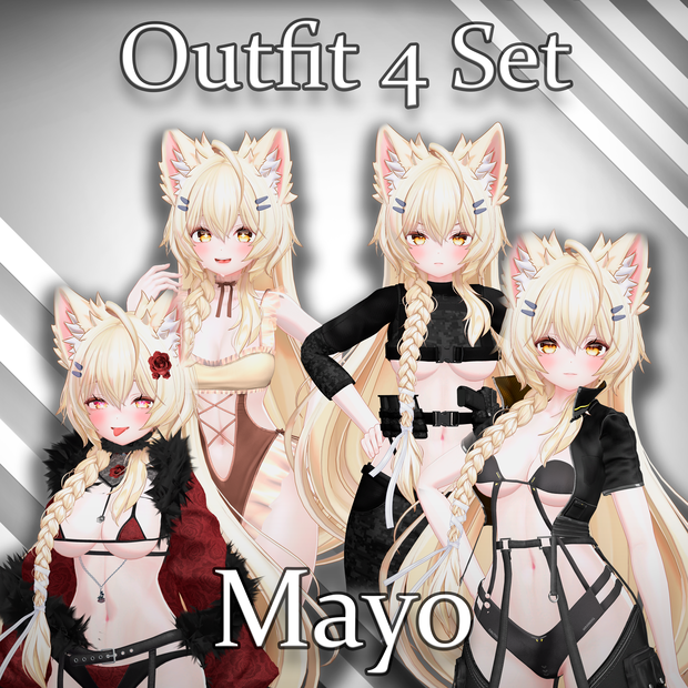 【 Mayo Outfit 4 Set 】