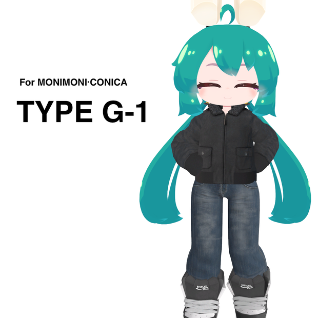 [VRChat想定] コニカちゃん用 Type G-1