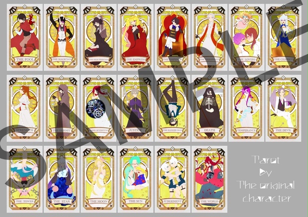 Tarot By The Original Character あんしんboothパックver Kuzira Cosmo Booth