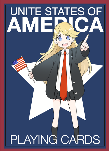 UNITED STATES AMERICA PLAYING CARDS
