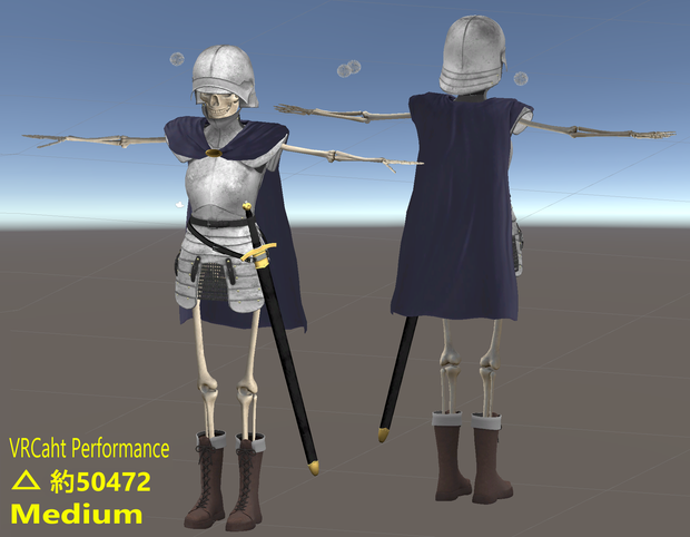 C00アバター3Dモデル VRC動作確認用
