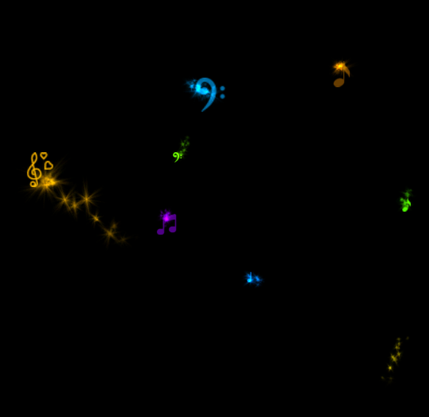 Music Note Particle
