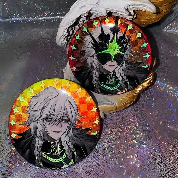 第五人格 IdentityV 58mm 缶バッジ イタカ 夜の番人 日を蝕む