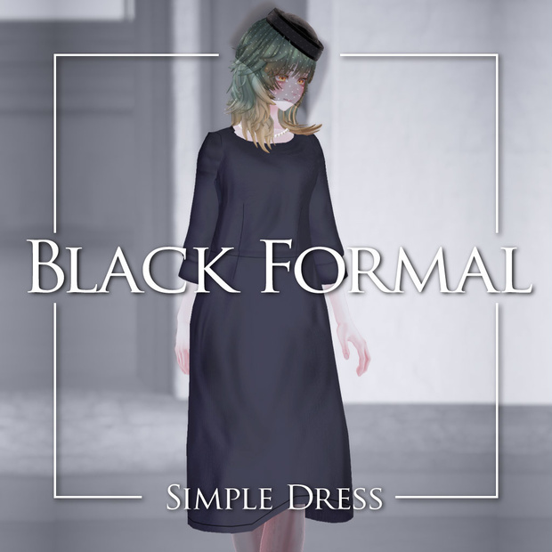 BlackFormal -SimpleDress-