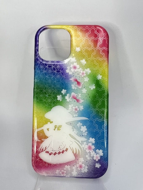 ゆずソフト 千歳佐奈 モバイルフォンセット 天神乱漫 手帳型 スマホケース アイフォンケース 天神 おすすめ ゆずソフト 天神乱漫 佐奈千歳
